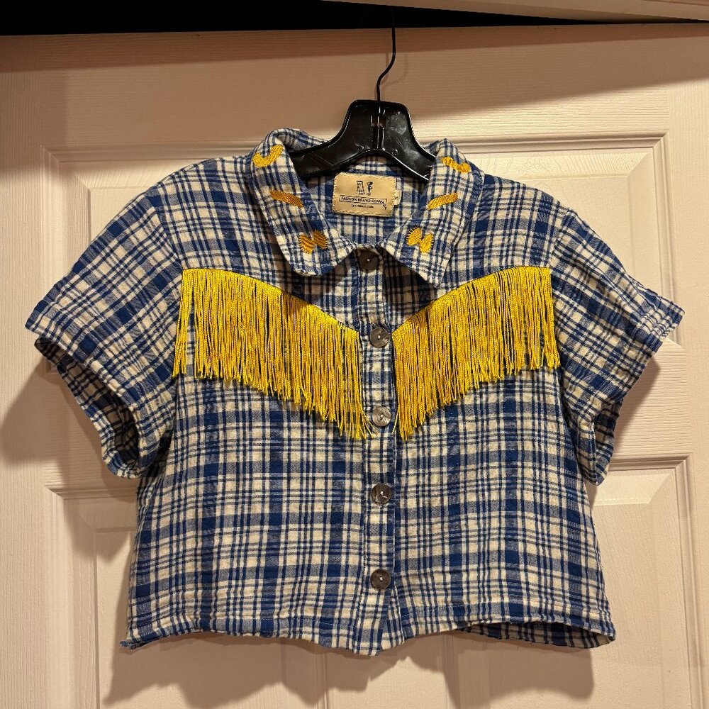 Fashion Brand Company Spaghetti Western Top